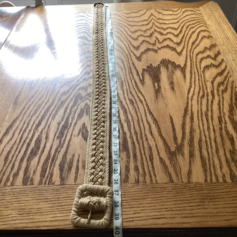 Vintage Woven Braided Belt Accesories By Pearl Womens Medium Boho Western  Excel - Picture 7 of 7